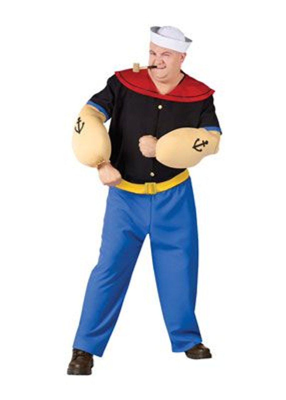 Plus Size Popeye Costume