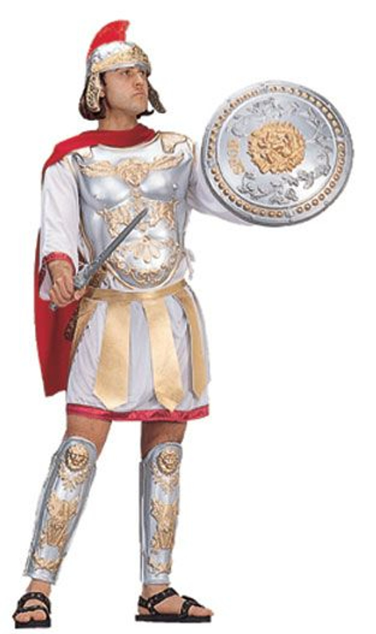 Adult Roman Gladiator Costume with Cape