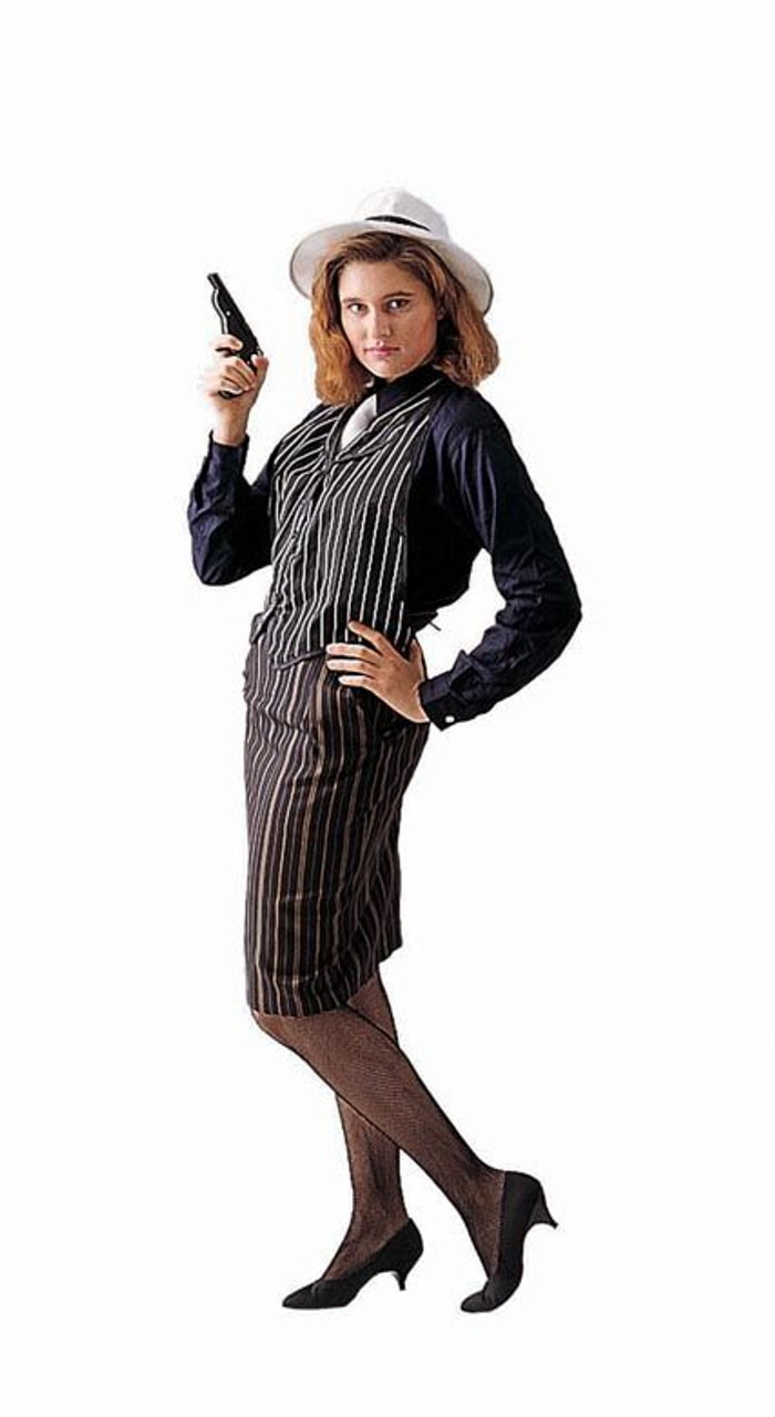 Adult Woman's Mobster Costume