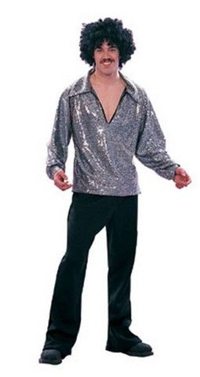 Men's 70's Disco Fever Shirt (Plus Size)