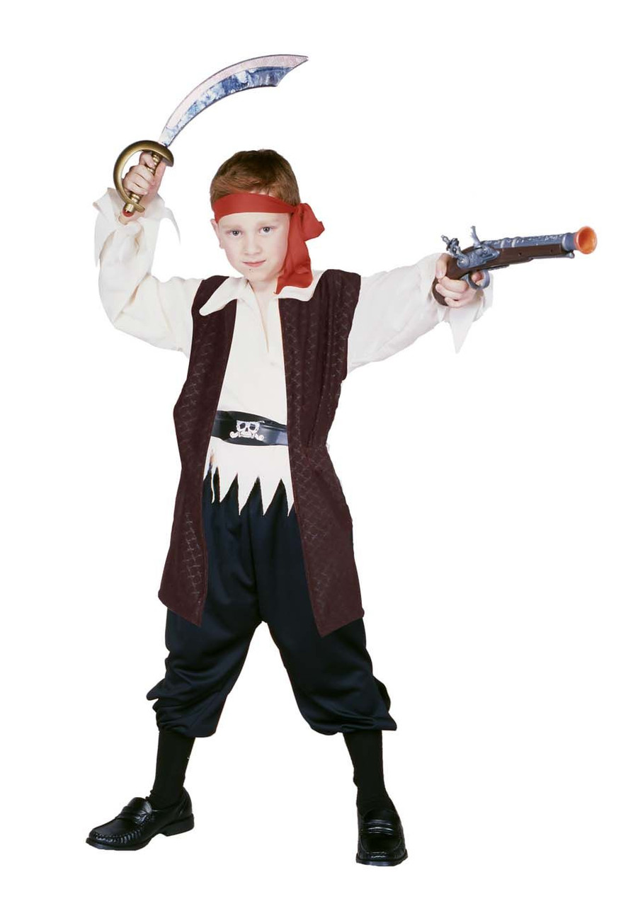 Child Caribbean Pirate Boy Costume