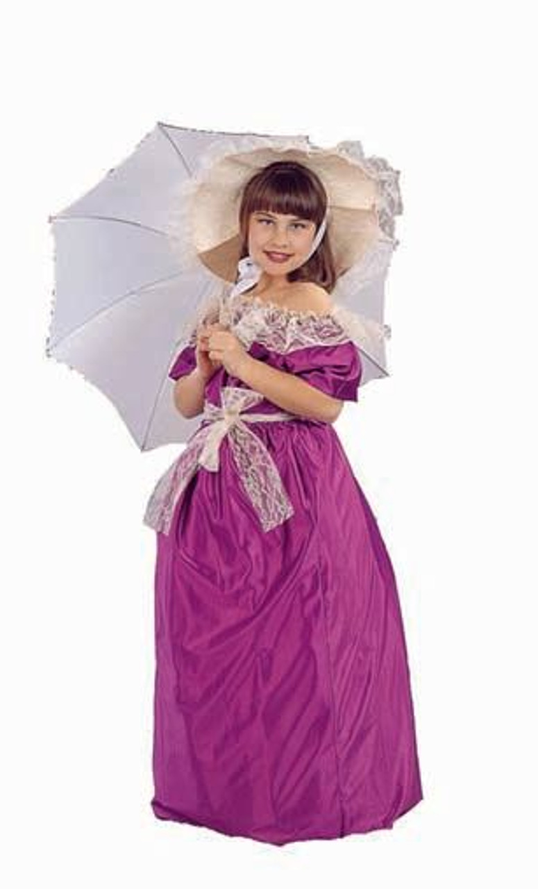 Child Southern Belle Costume w/hat
