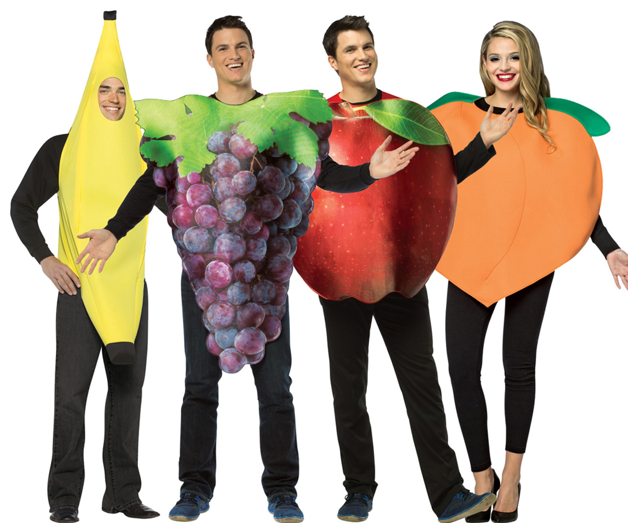 Adult Fruit Group Costume Set