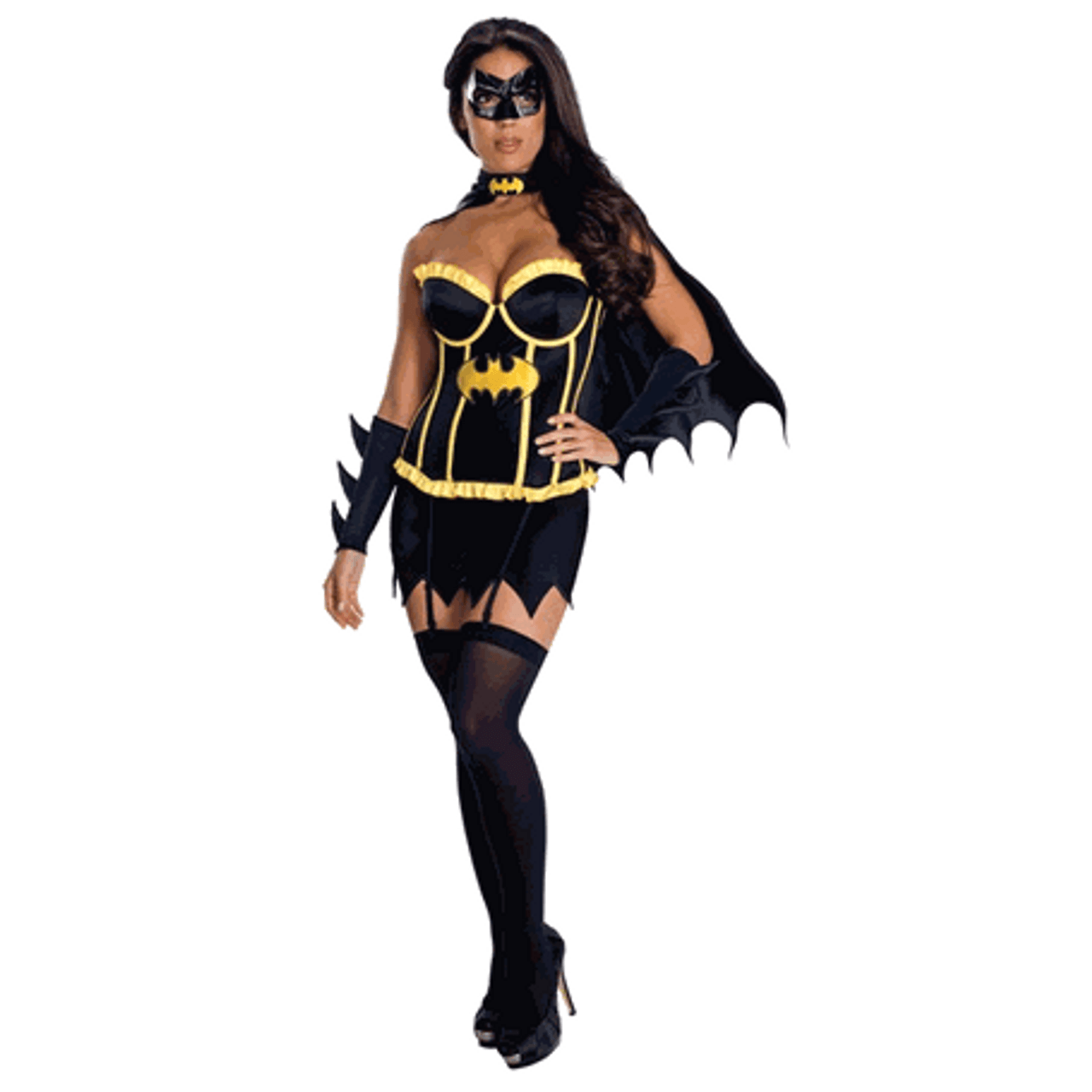 Sexy Batgirl Corset Costume