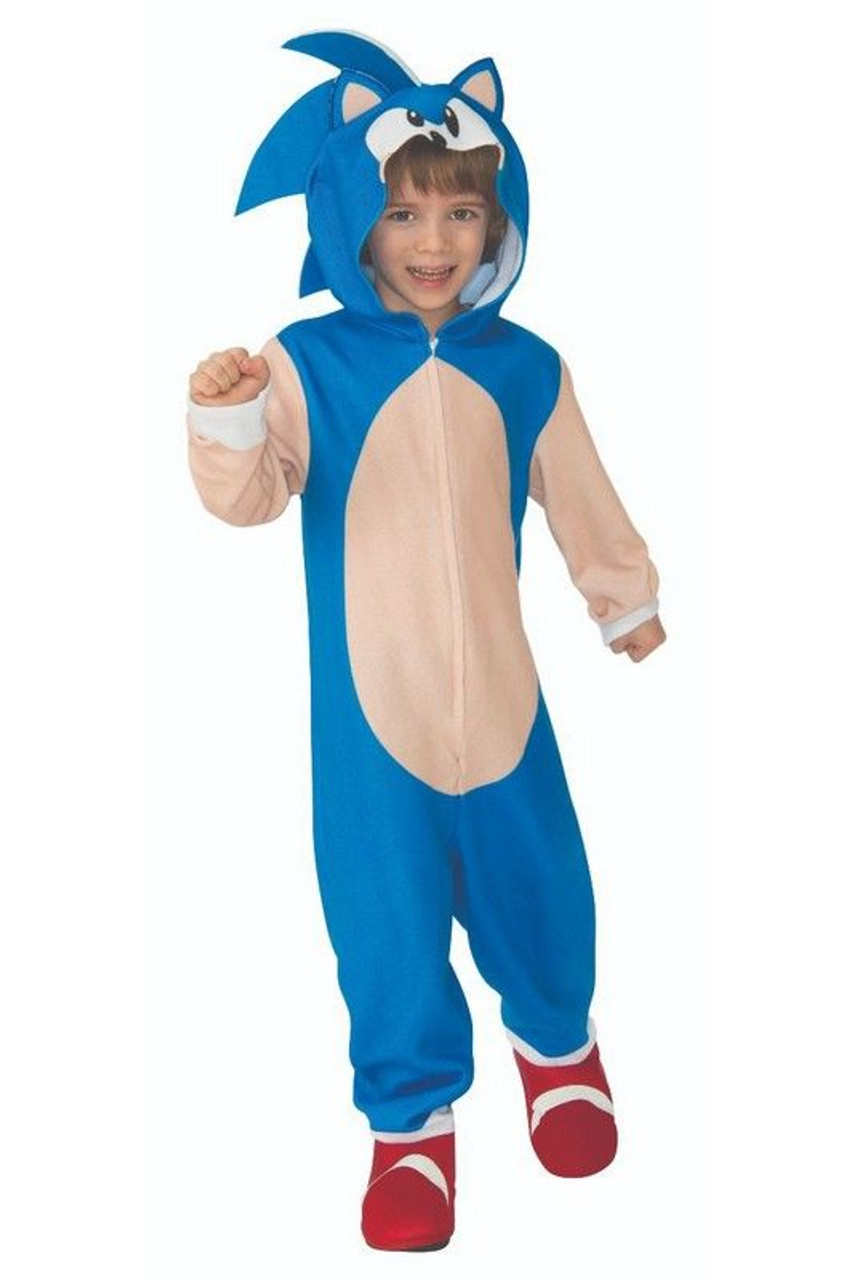 Sonic The Hedgehog Hooded Jumpsuit