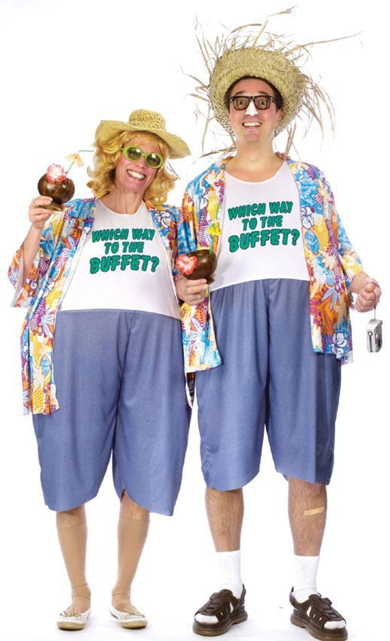 Tacky Tourist Costumes - Set of 2