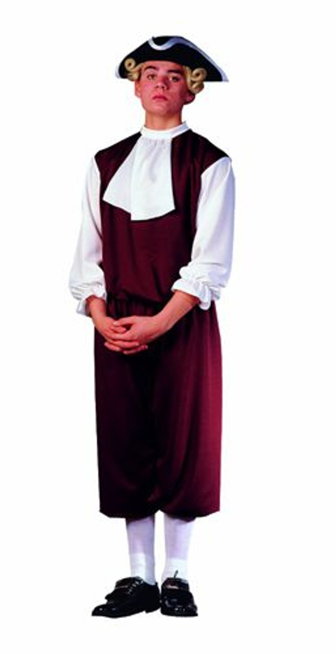 Teen Colonial Man Costume