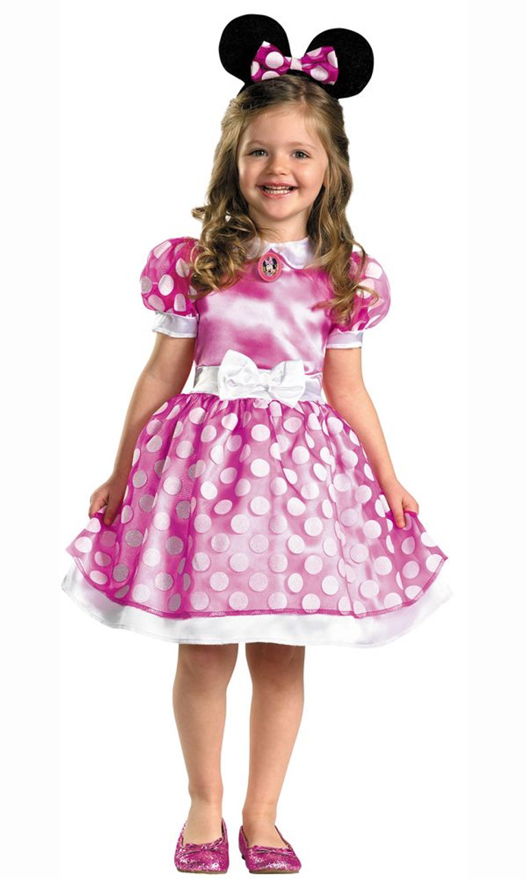 Toddler Pink Minnie Mouse Classic Costume