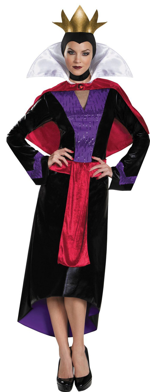 Women's Evil Queen Sparkle Deluxe Costume