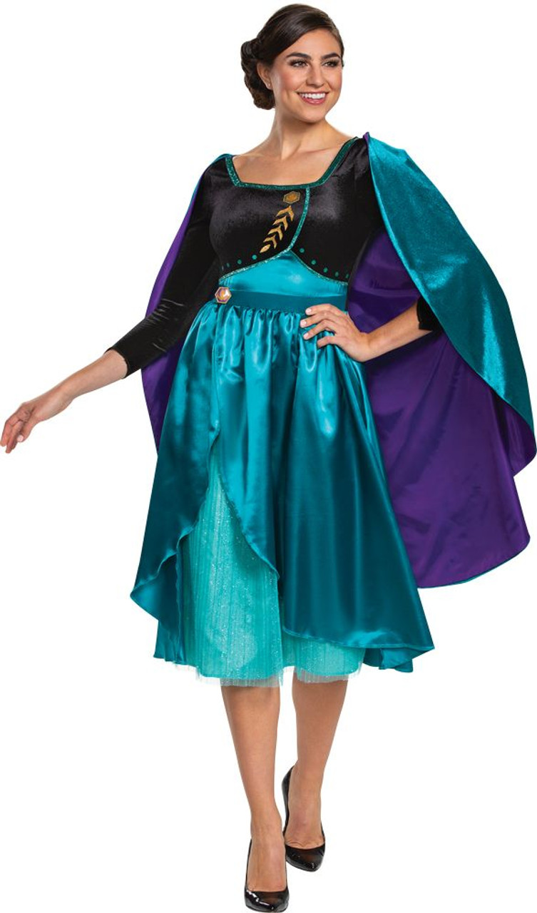 Women's Queen Anna Dress Deluxe Costume