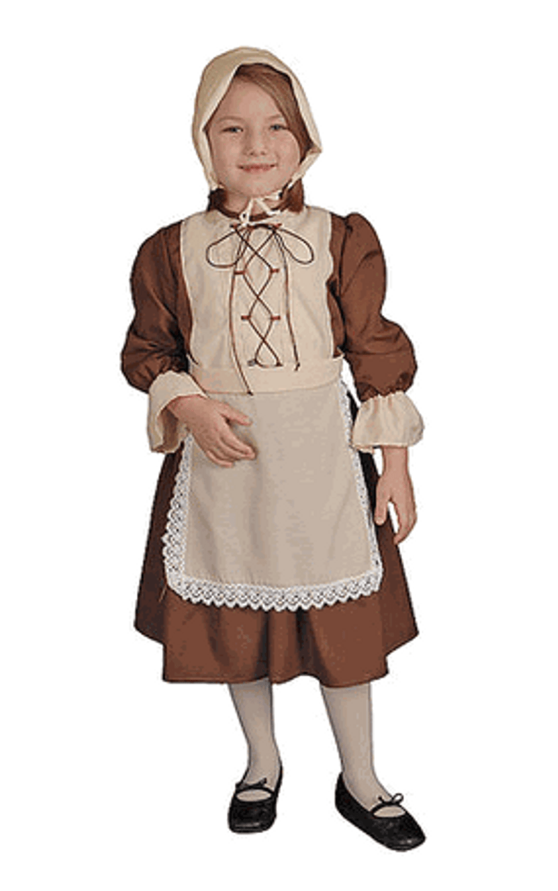 Girls Colonial Halloween Costume