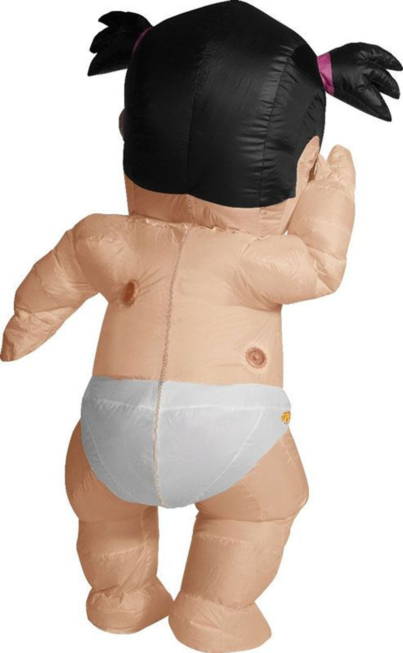 Adult Inflatable Baby Girl Costume - inset