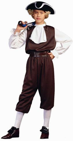 Child Colonial Boy Halloween Costume