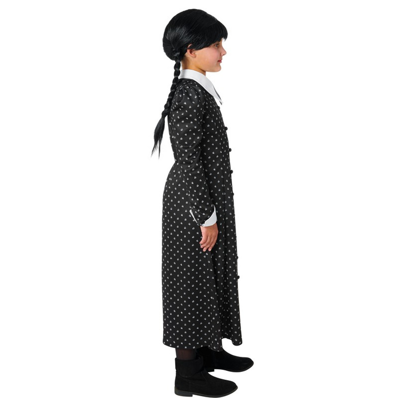 Wednesday Addams Girl's Costume Inset