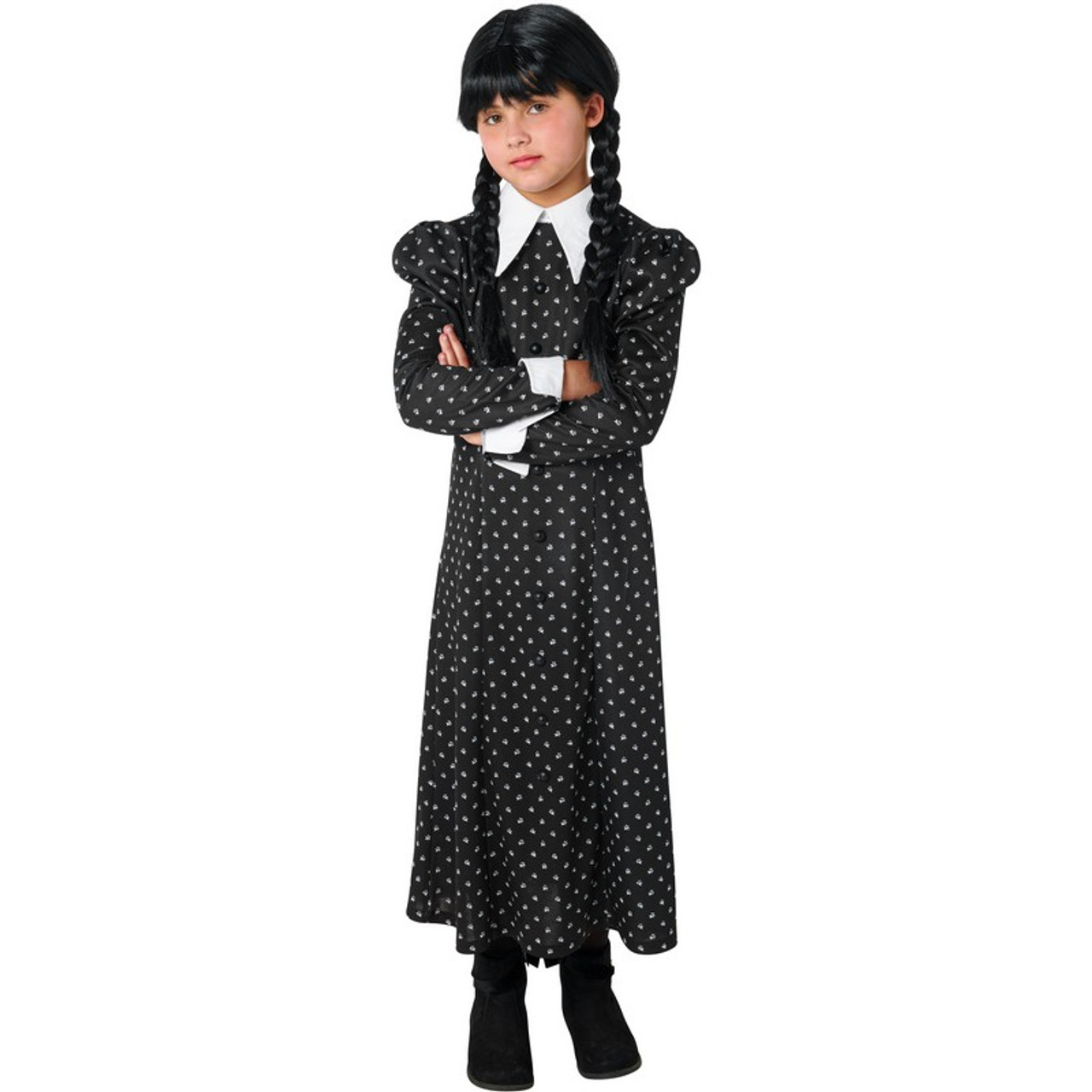 Wednesday Addams Girl's Costume Inset 2