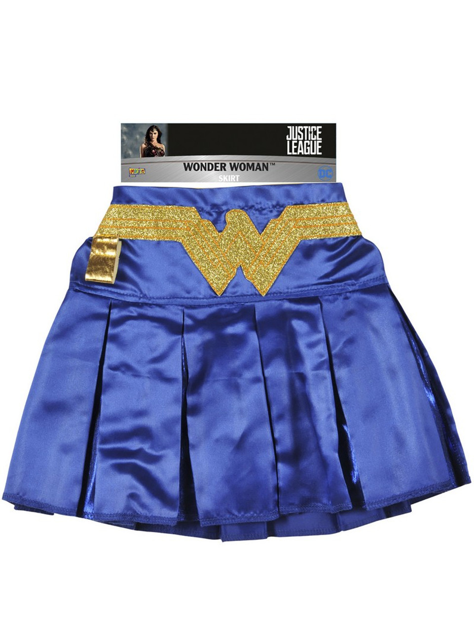 Girls Justice League Wonder Woman Pleated Skirt Inset