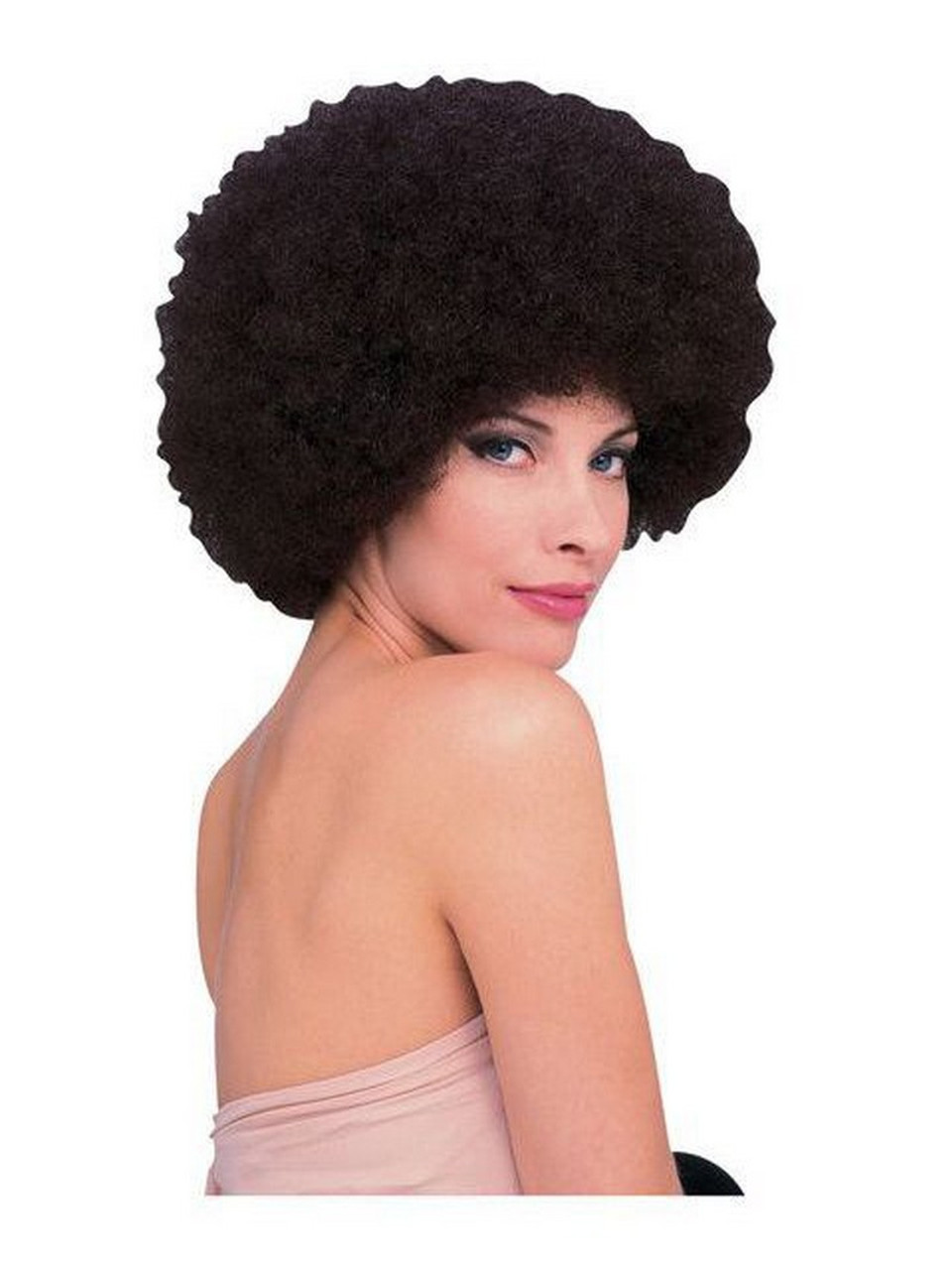 Adult Brown Afro Wig