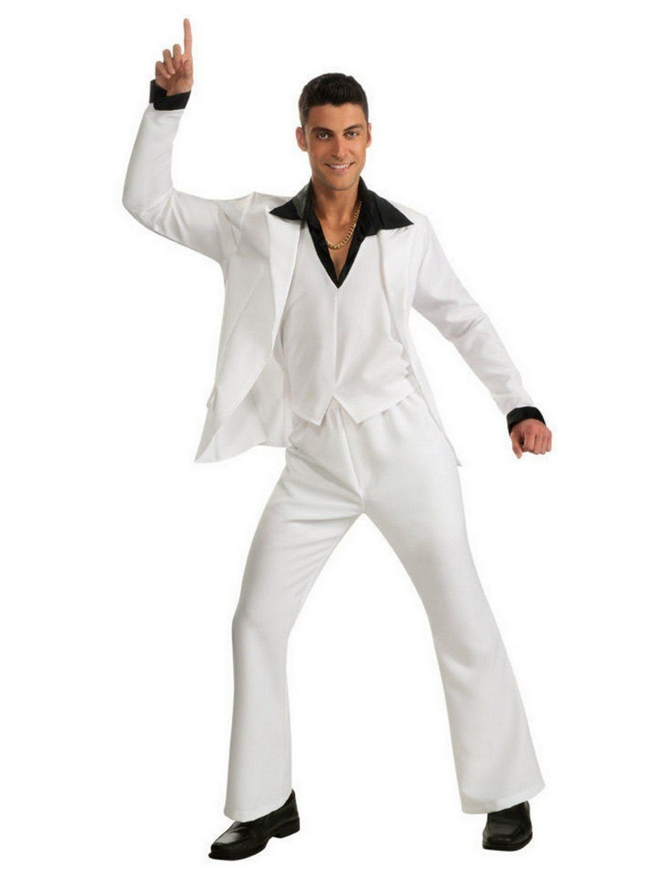 Adult Saturday Night Fever White Suit Costume