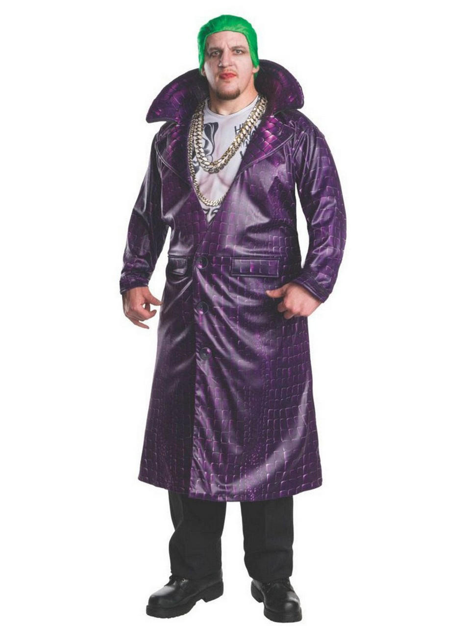 Adult Plus Size Deluxe Joker Suicide Squad Costume