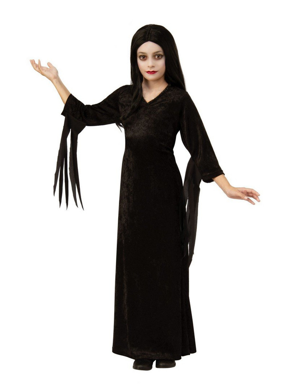 Morticia of The Addams Family Girls Costume - Medium