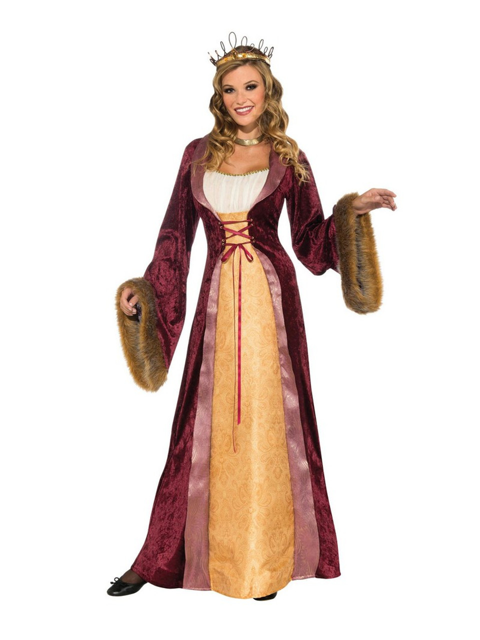Womens Deluxe Milday of the Castle Costume - Small