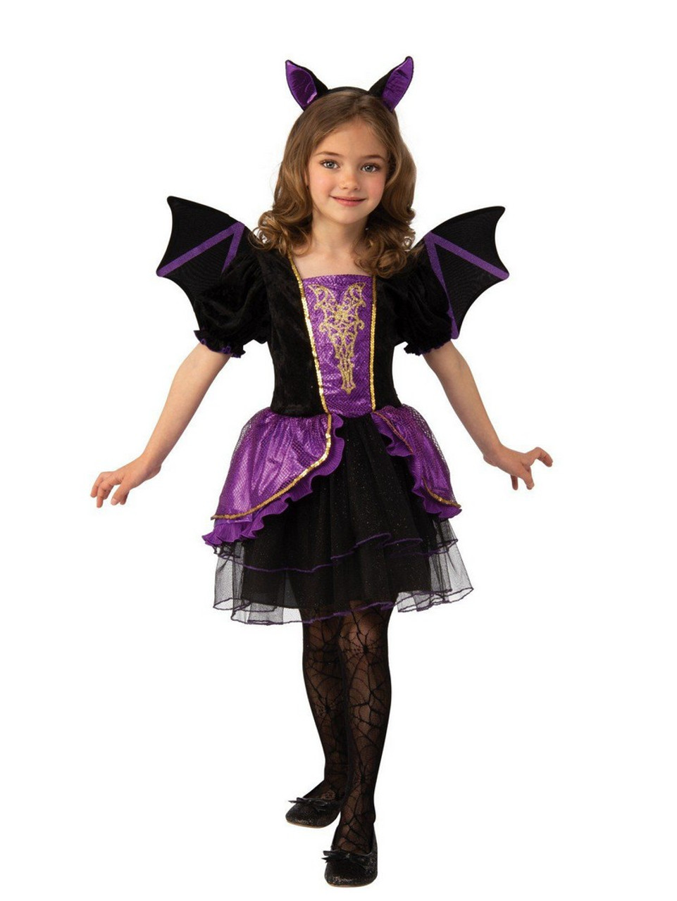Kids Pretty Bat Girl Costume - Large