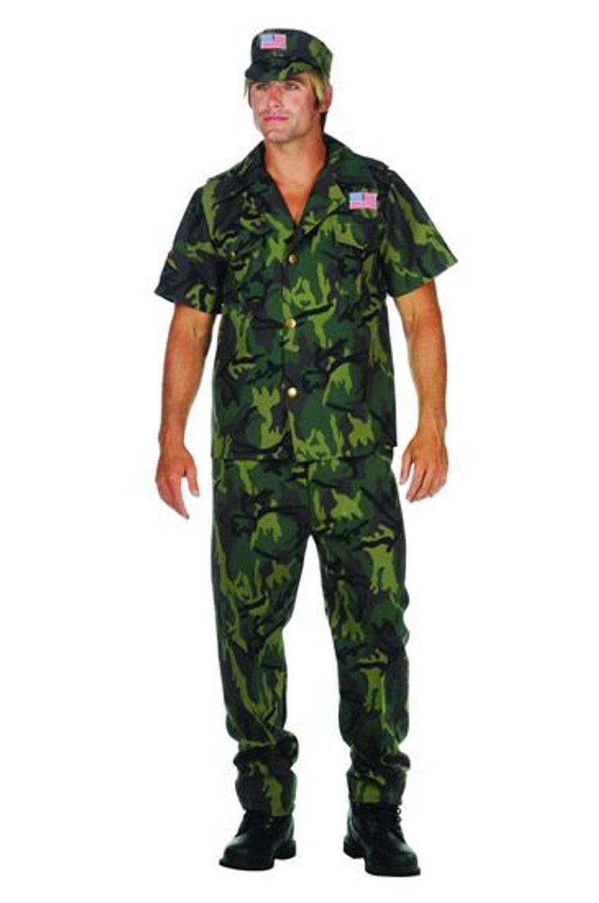 Adult Military Man Costume