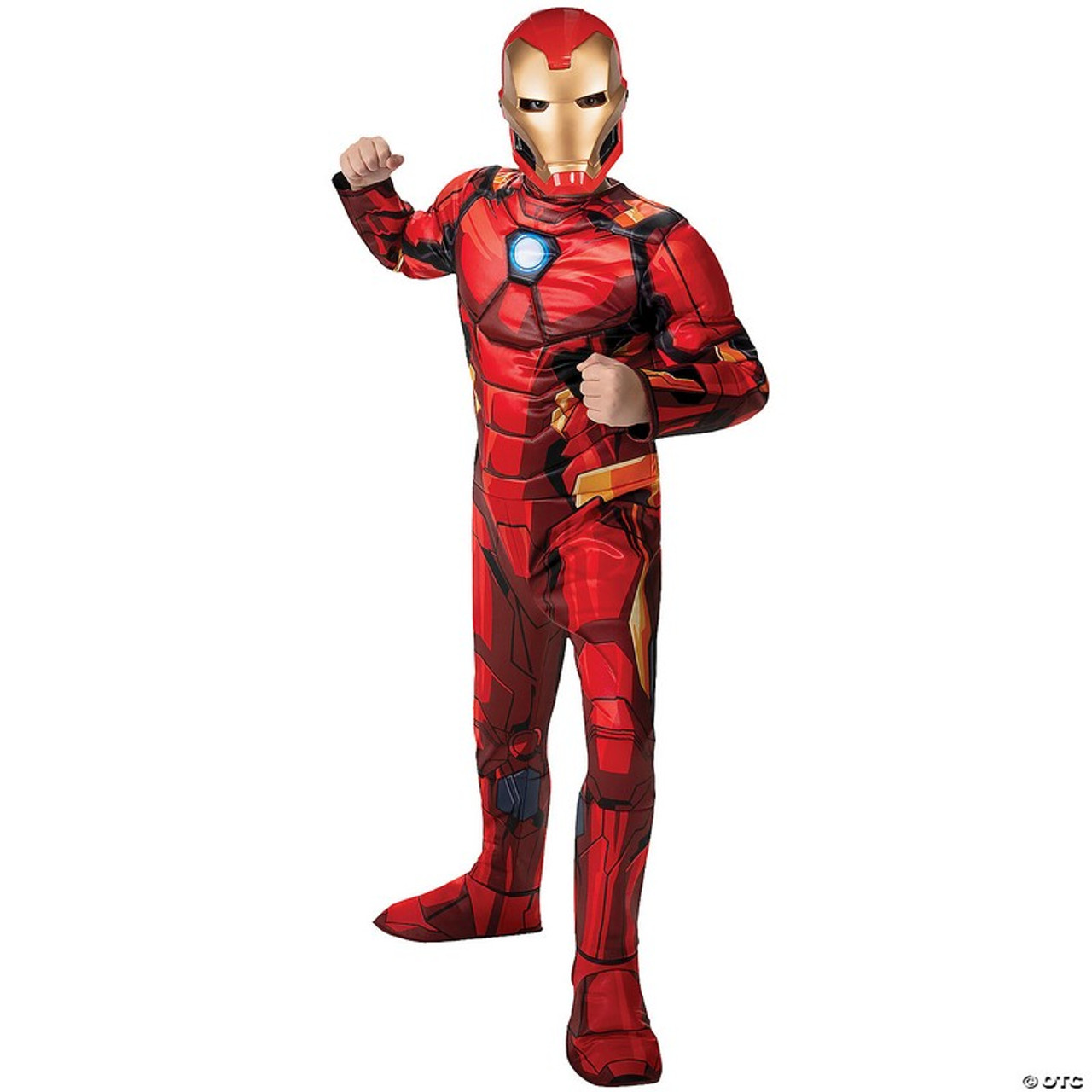 Child Iron Man Muscle Chest Costume
