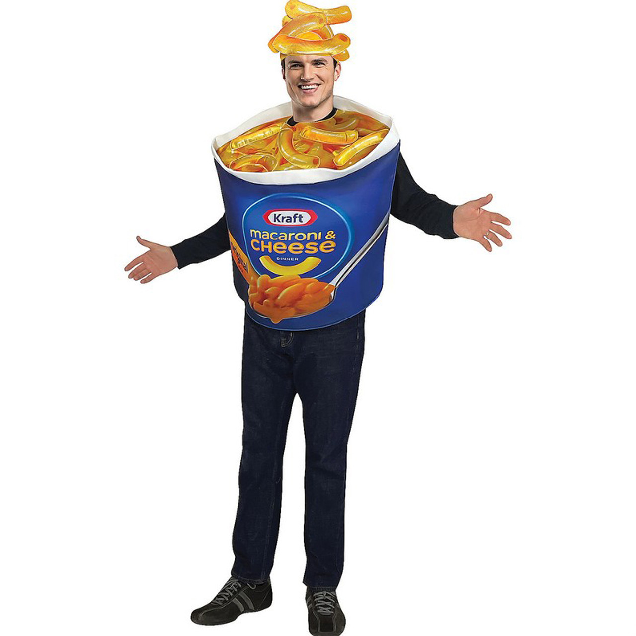 Adult Kraft Mac and Cheese Cup Costume