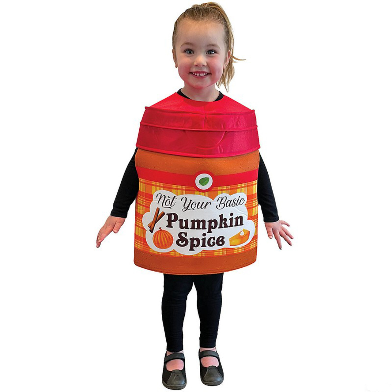 Kids Pumpkin Spice Seasoning Costume