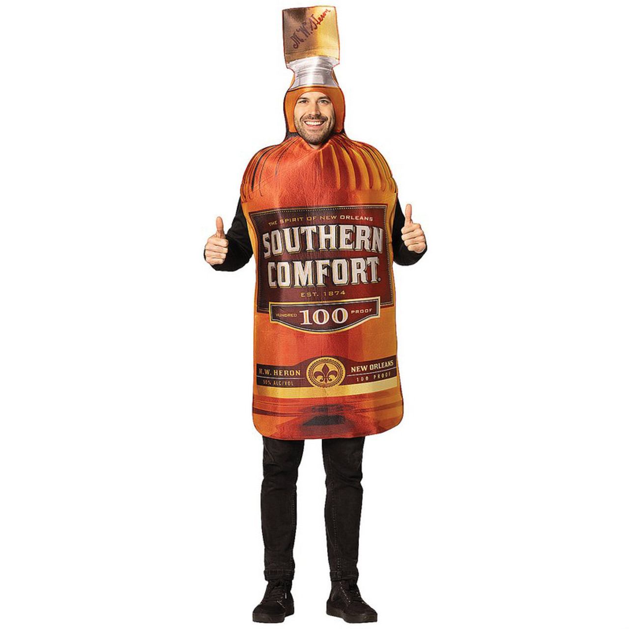 Adult Southern Comfort Bottle Costume