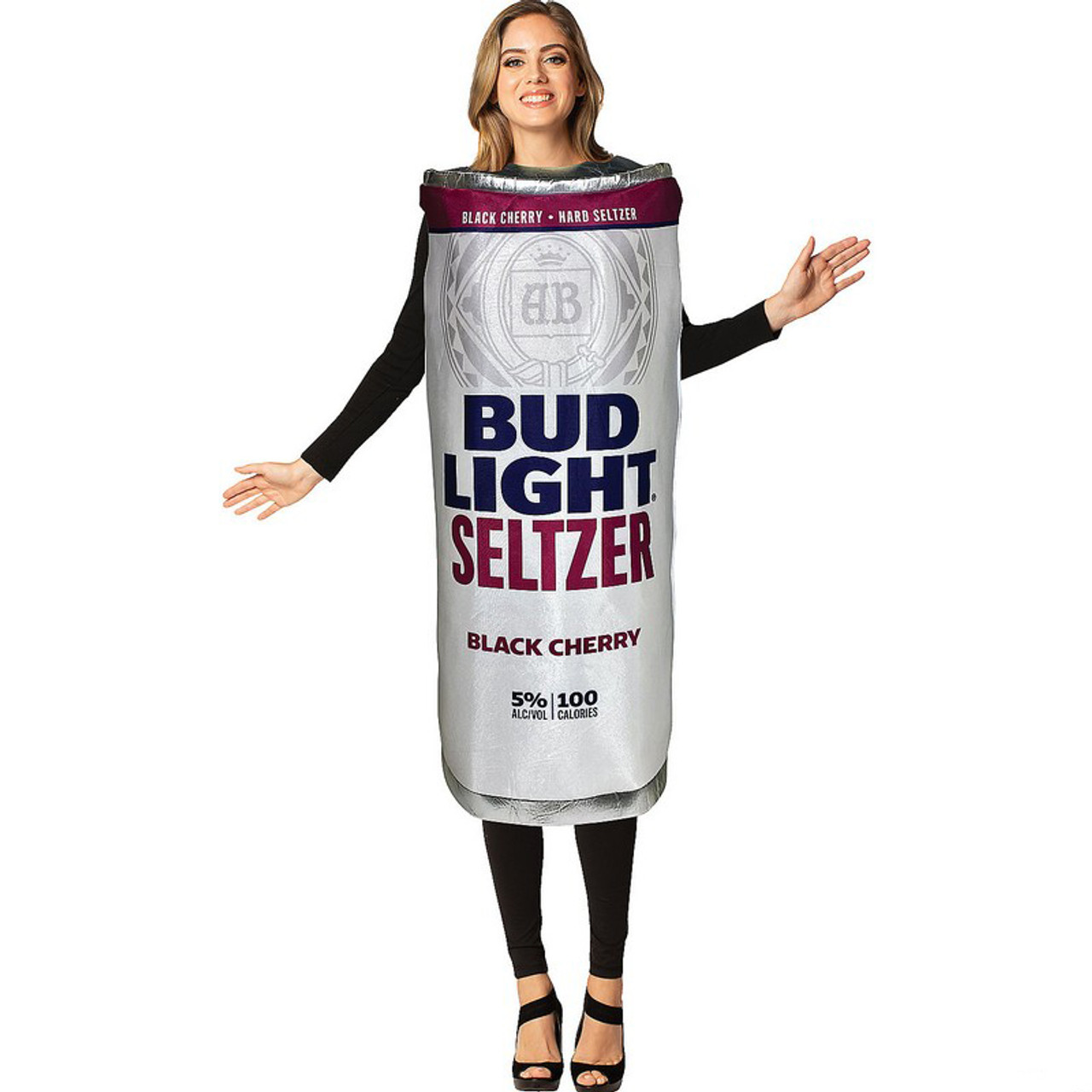Adult Bud Light Black Cherry Seltzer Costume