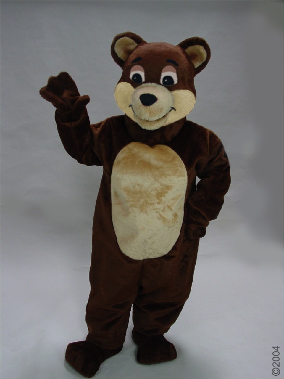 Cartoon Bear Mascot Costume