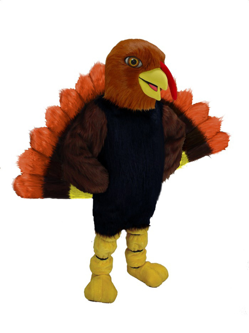 Thermo-lite Holiday Turkey Mascot Costume