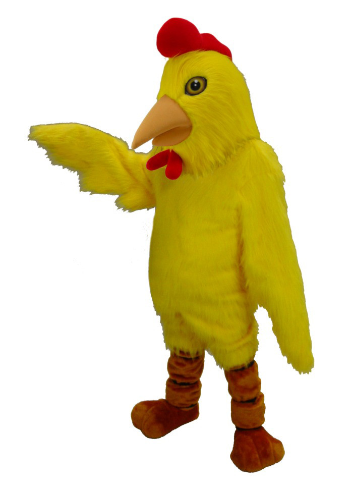Thermo-lite Yellow Hen Mascot Costume