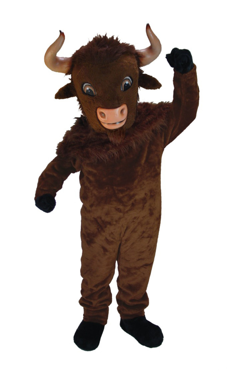 Thermo-lite Bison Mascot Costume