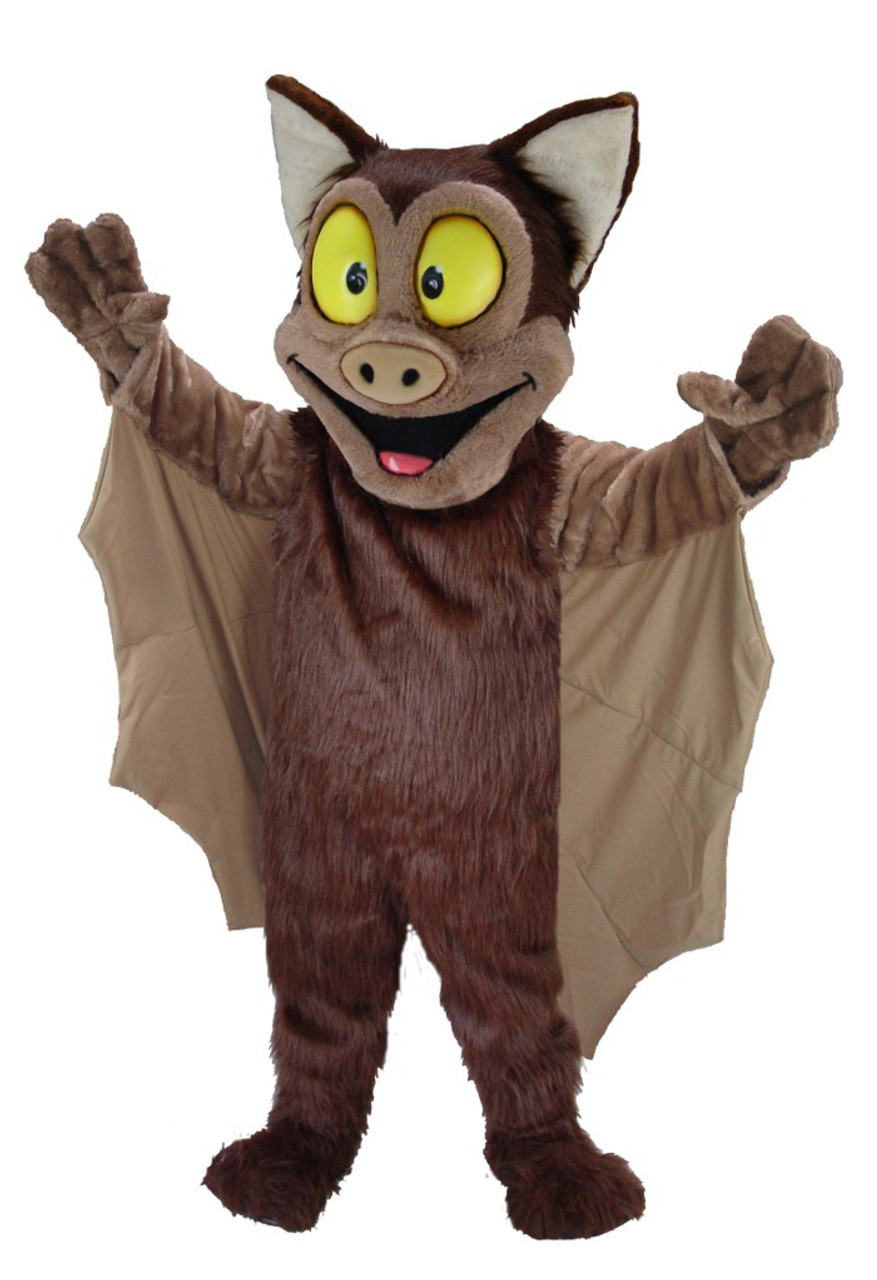 Thermo-lite Brown Bat Mascot Costume