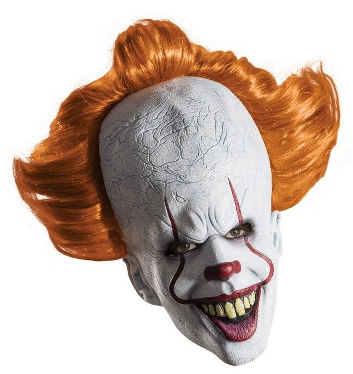 Adult Pennywise Deluxe Mask with Hair