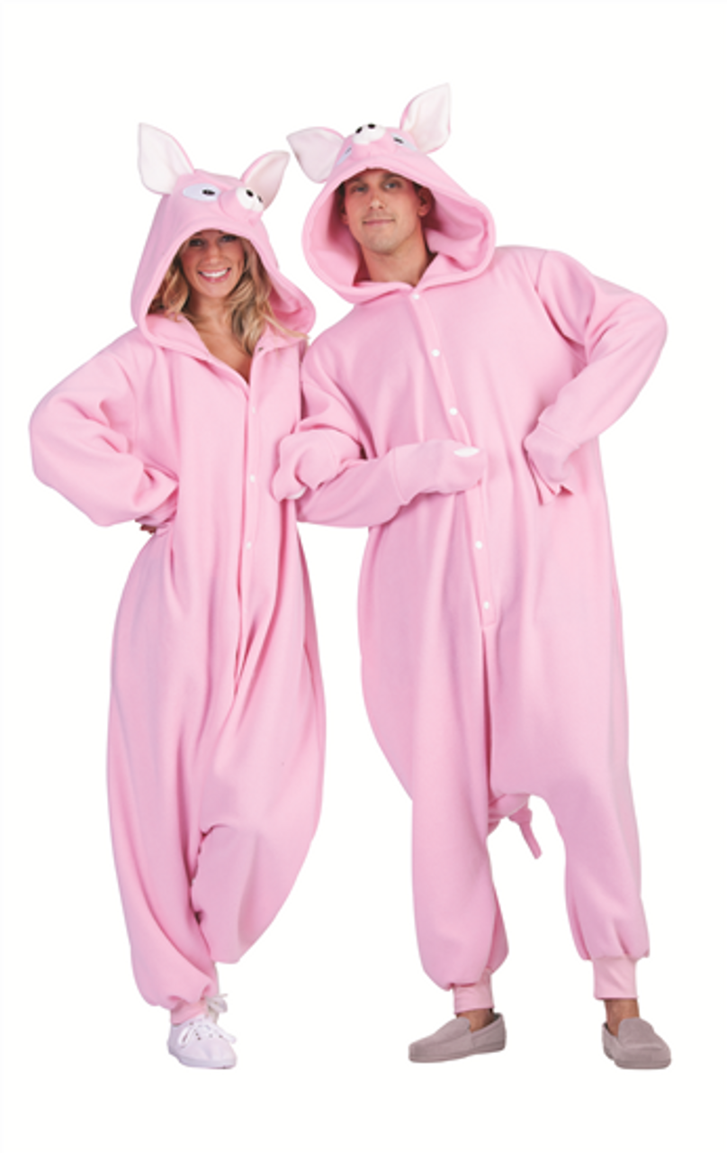 Adult Pink Pig Funsies Costume