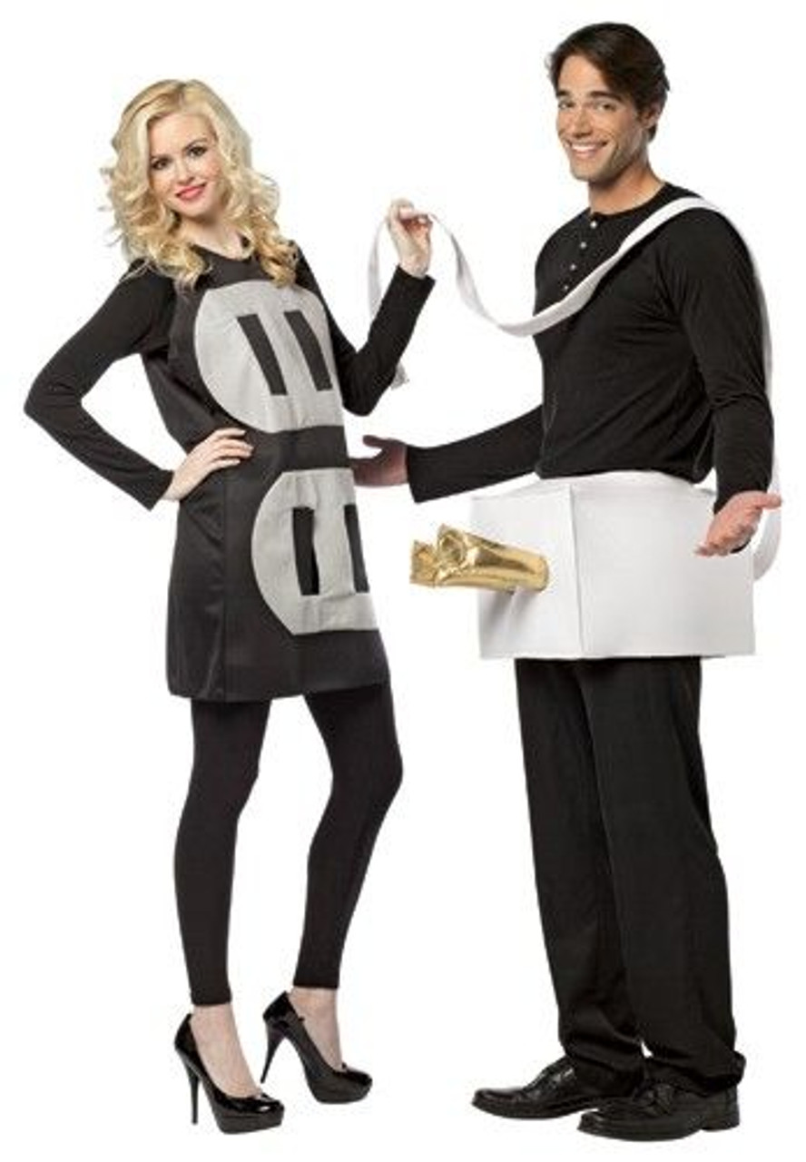 Adult Plug and Socket Couples Costume - Lightweight