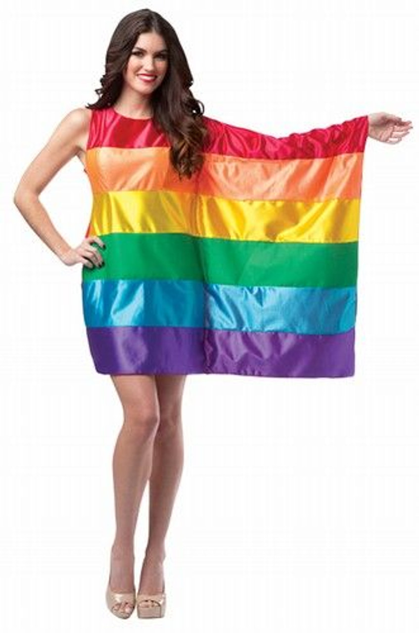 Adult Rainbow Flag Dress