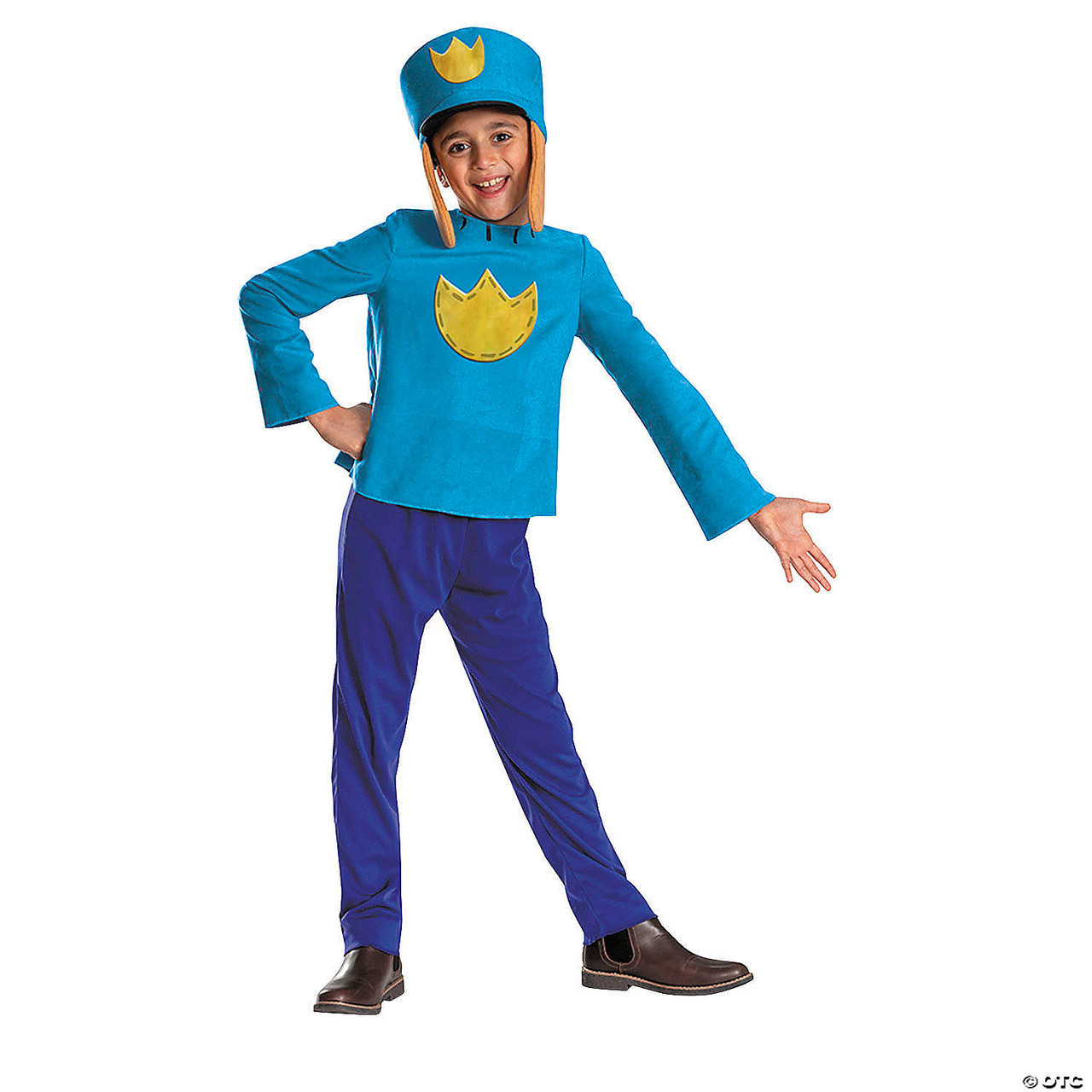 Kids Classic Dog Man Jumpsuit Costume