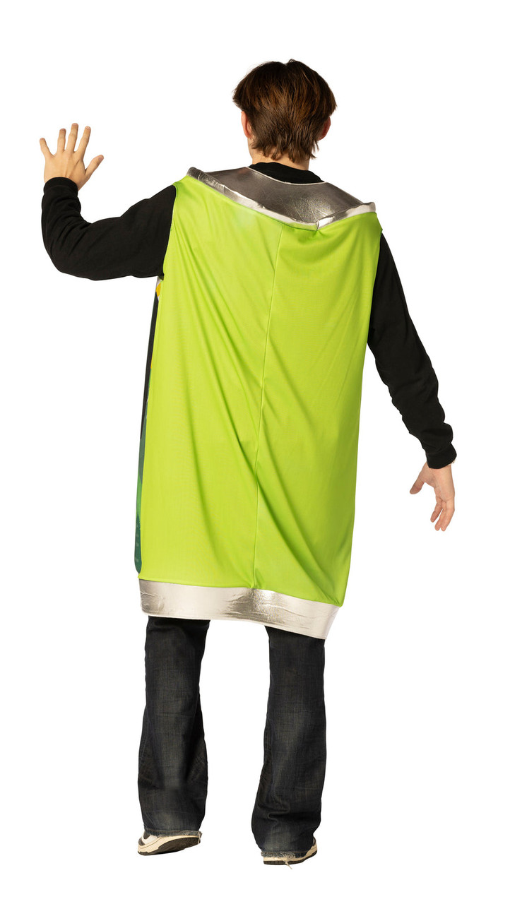 Adult Mountain Dew Can Tunic Costume