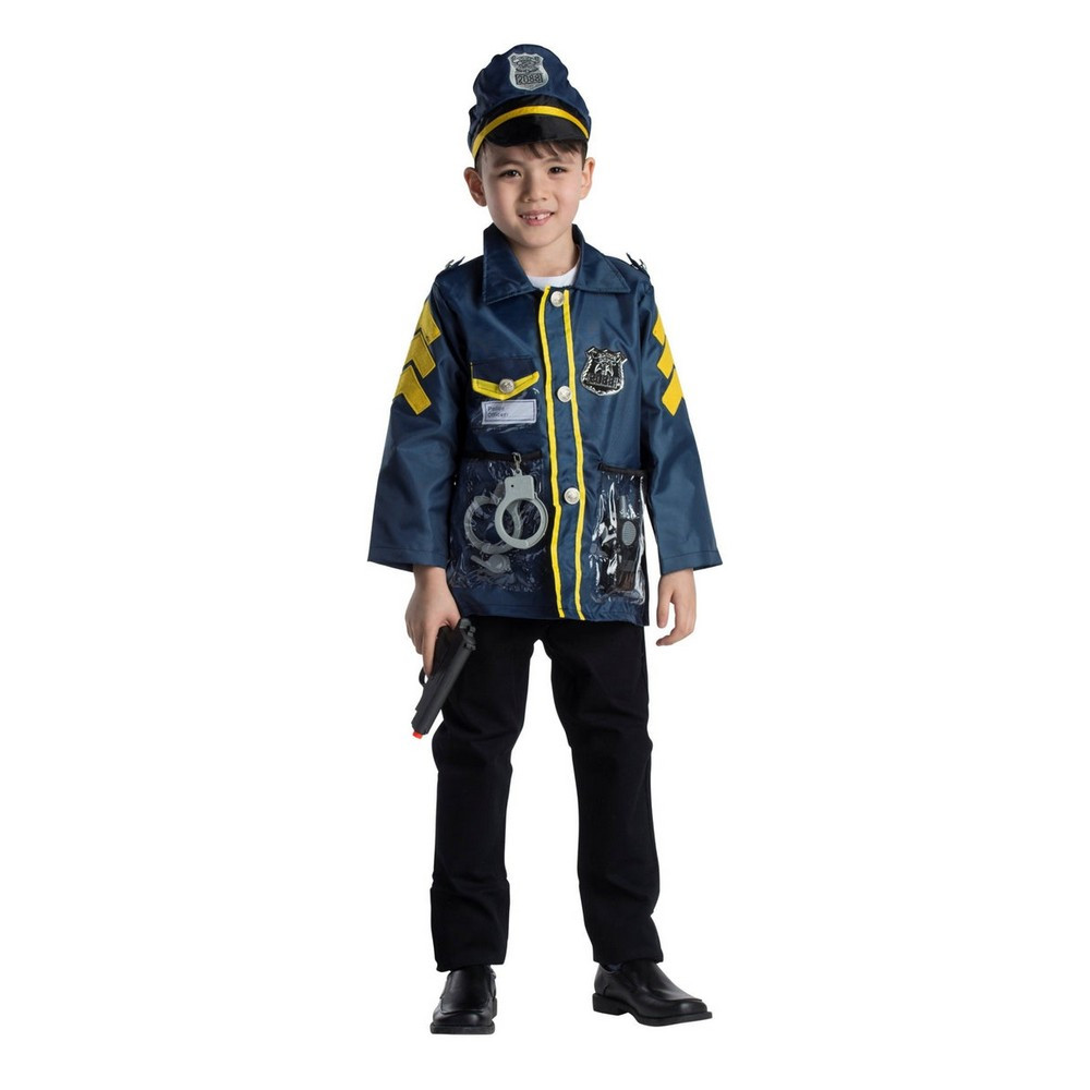 Kids Police Officer Costume - Ages 3-7