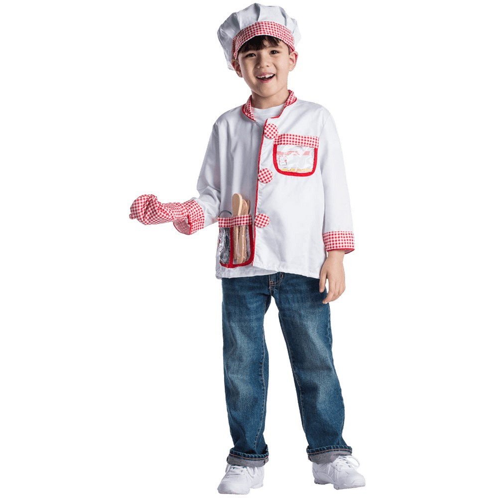 Kids Chef Costume- Ages 3-7