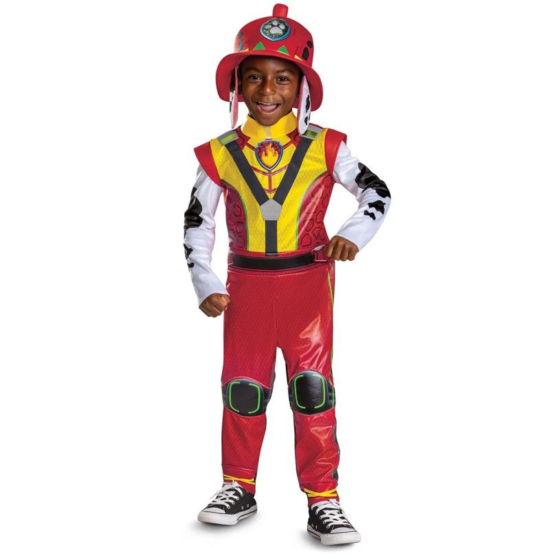 Toddler Deluxe PAW Patrol: The Dino Movie Marshall Jumpsuit Costume