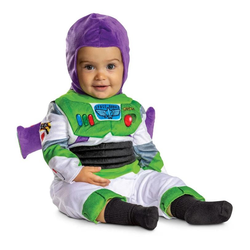 Toddler Deluxe Disney Pixar Toy Story Buzz Lightyear Jumpsuit Costume