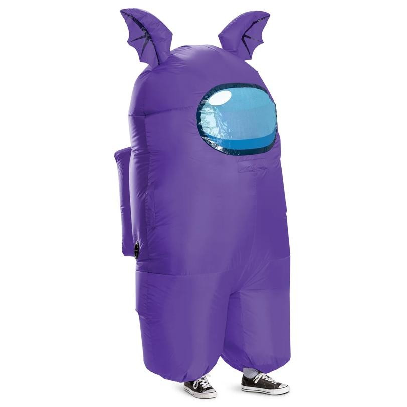 Kids Inflatable Among Us Bat Jumpsuit Costume