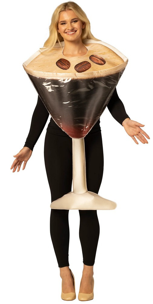 Adult Espresso Martini Glass Tunic Costume