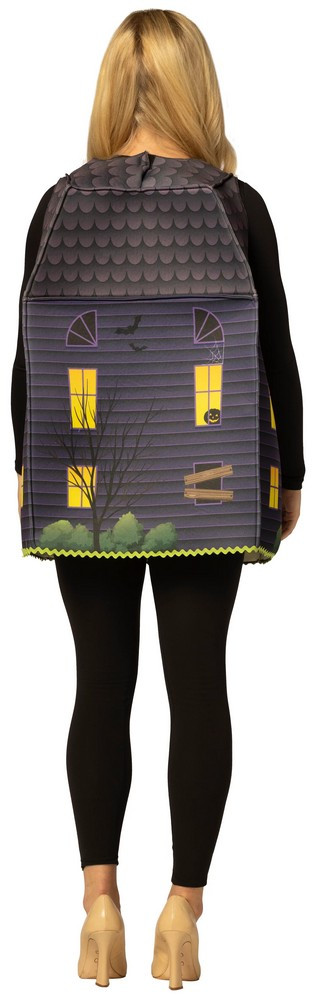 Adult Haunted House Sleeveless Tunic Costume